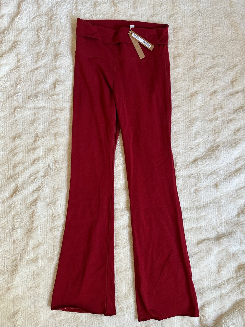 SKIMS Fold-Over Waist Flare Leggings